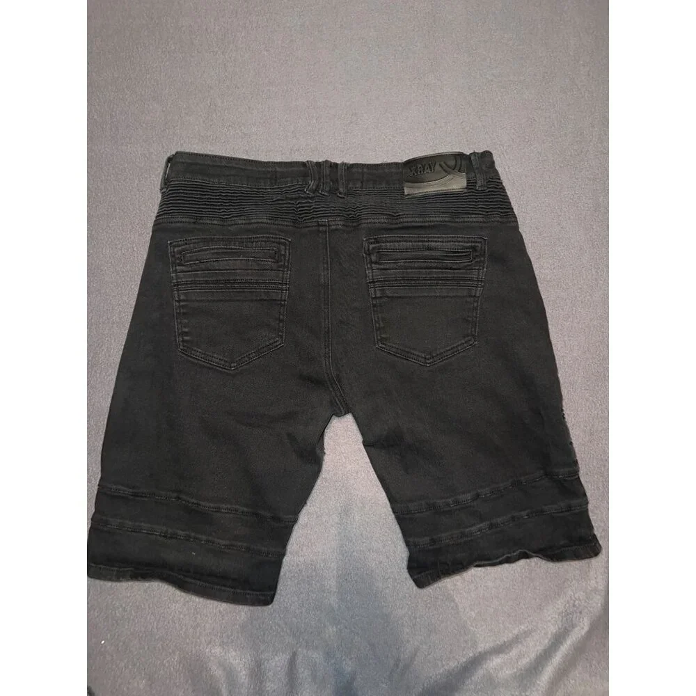 Lot of 3 Men’s Jean Shorts 36 |‎ Levi’s XRAY Steve’s Raw Hem Moto - Picture 3 of 16